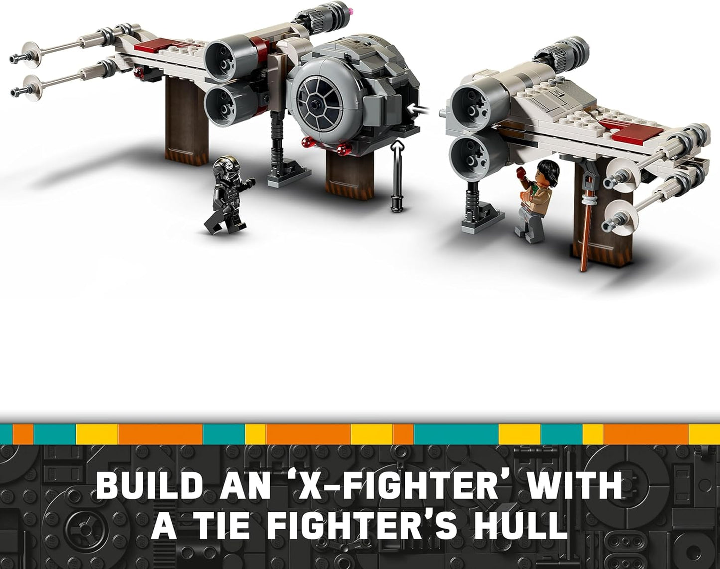 Star Wars Rebuild the Galaxy TIE Fighter & X-Wing Mash-up (75393 LEGO)