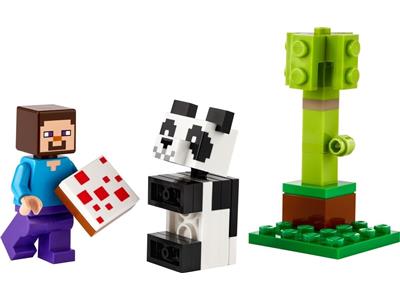 LEGO Minecraft Steve and Baby Panda 30672