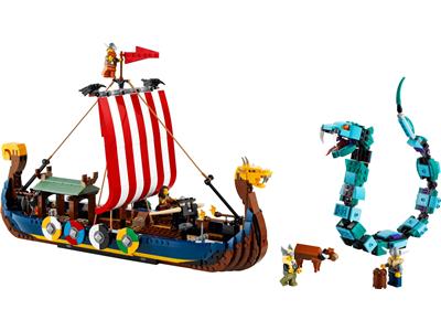 LEGO Creator 3 in 1 Viking Ship and the Midgard Serpent 31132