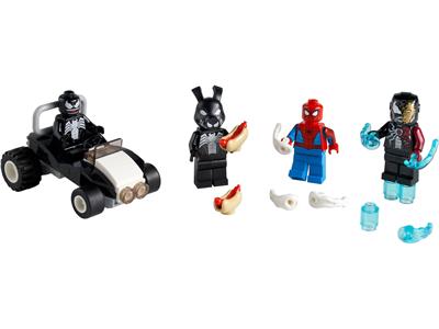 Spider-Man versus Venom and Iron Venom (40454 LEGO)
