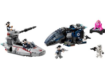 LEGO Star Wars Imperial Dropship vs. Rebel Scout Speeder (40755)