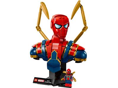 Iron Spider-Man Bust (76326 LEGO)