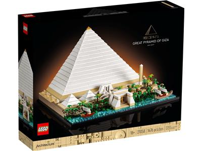 LEGO Architecture The Great Pyramid of Giza 21058