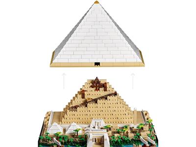 LEGO Architecture The Great Pyramid of Giza 21058
