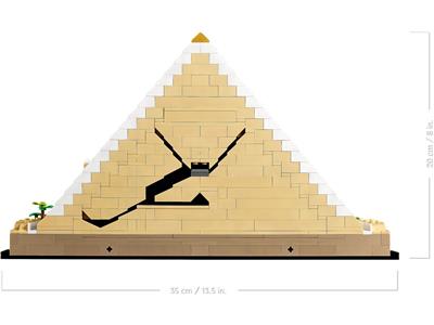 LEGO Architecture The Great Pyramid of Giza 21058