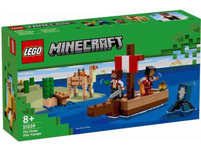 LEGO Minecraft The Pirate Ship Voyage 21259