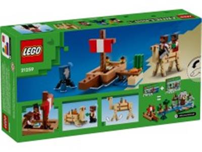LEGO Minecraft The Pirate Ship Voyage 21259
