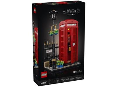 LEGO Ideas Red London Telephone Box 21347
