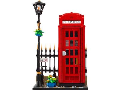 LEGO Ideas Red London Telephone Box 21347