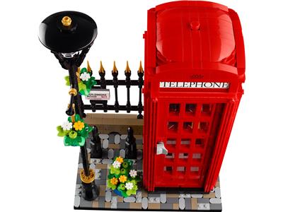 LEGO Ideas Red London Telephone Box 21347