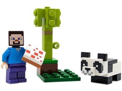LEGO Minecraft Steve and Baby Panda 30672