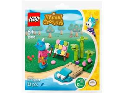 LEGO Animal Crossing Julian's Beach Painting 30703