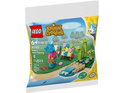 LEGO Animal Crossing Julian's Beach Painting 30703