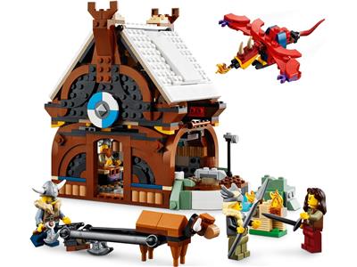 LEGO Creator 3 in 1 Viking Ship and the Midgard Serpent 31132