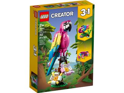 LEGO Creator 3 in 1 Exotic Pink Parrot 31144