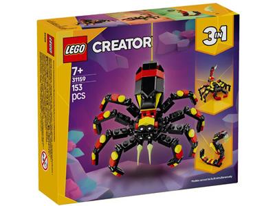 LEGO 31159 Creator 3 in 1 Wild Animals Surprising Spider