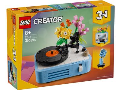 LEGO 31172 Creator 3 in 1 Record Player with Flowers