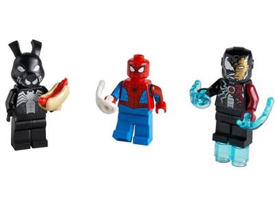 Spider-Man versus Venom and Iron Venom (40454 LEGO)