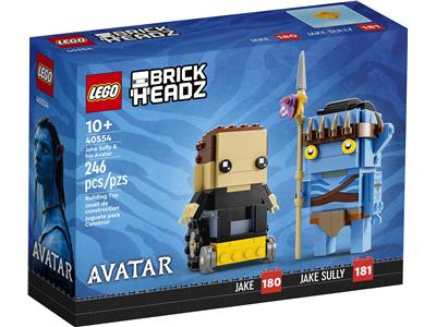LEGO BrickHeadz Jake Sully & his Avatar (40554)