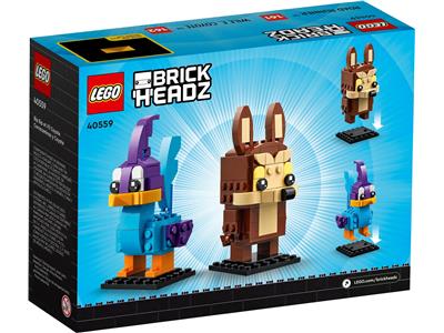 LEGO BrickHeadz Looney Tunes Road Runner & Wile E. Coyote (40559)