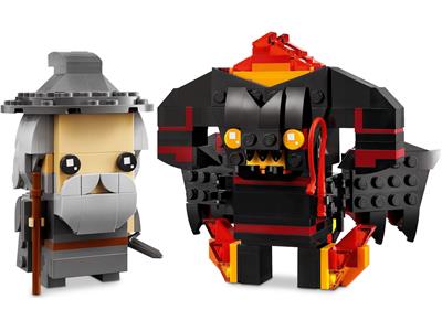 LEGO BrickHeadz The Lord of the Rings Gandalf the Grey and Balrog (40631)
