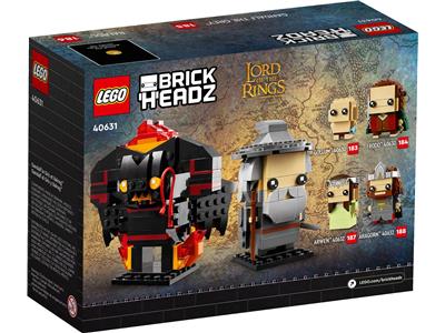 LEGO BrickHeadz The Lord of the Rings Gandalf the Grey and Balrog (40631)