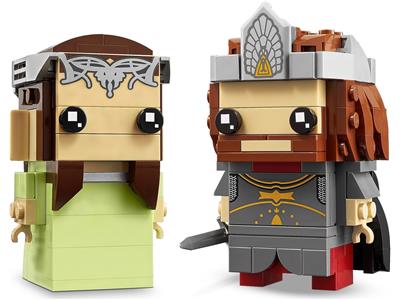 LEGO BrickHeadz The Lord of the Rings Aragorn and Arwen (40632)