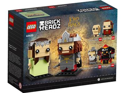 LEGO BrickHeadz The Lord of the Rings Aragorn and Arwen (40632)