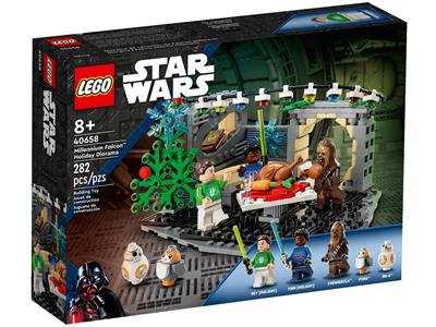 LEGO Star Wars Millennium Falcon Holiday Diorama (40658)