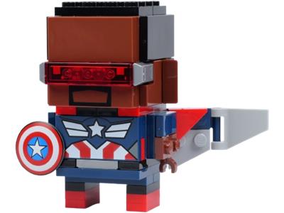 LEGO BrickHeadz Marvel Super Heroes Captain America & Red Hulk Figures (40668)