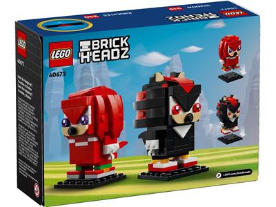 LEGO BrickHeadz Sonic the Hedgehog Knuckles & Shadow (40672)