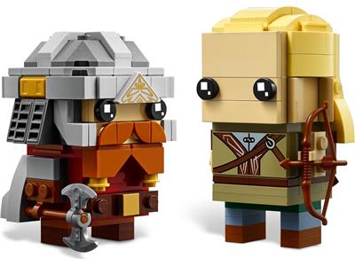 BrickHeadz The Lord of the Rings Legolas & Gimli (40751)
