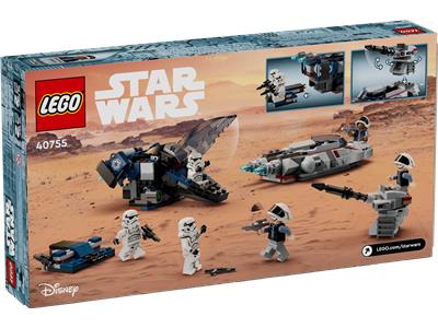 LEGO Star Wars Imperial Dropship vs. Rebel Scout Speeder (40755)