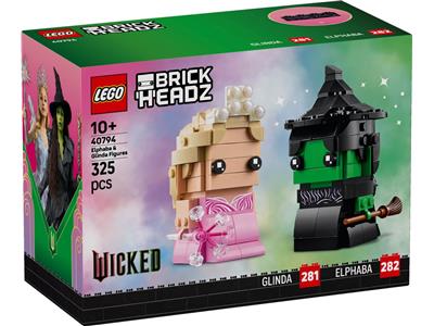 LEGO BrickHeadz Wicked Elphaba & Glinda (40794)