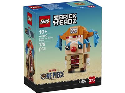 LEGO BrickHeadz One Piece Buggy the Clown Figure (40800)