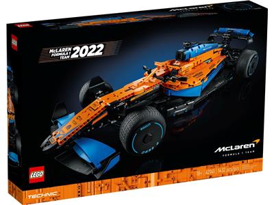 LEGO Technic McLaren Formula 1 Race Car 42141 with Pirelli Hubs / Tyres