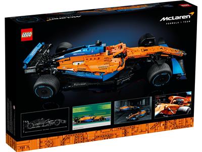 LEGO Technic McLaren Formula 1 Race Car 42141 with Pirelli Hubs / Tyres