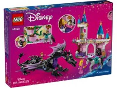 LEGO Disney Sleeping Beauty Maleficent's Dragon Form and Aurora's Castle 43240