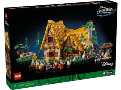 LEGO Disney Snow White and the Seven Dwarfs' Cottage 43242