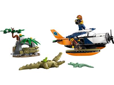 LEGO City Jungle Exploration Jungle Explorer Water Plane 60425