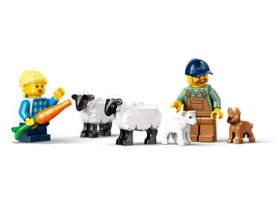 LEGO City Red Farm Tractor with Trailer & Sheep 60461