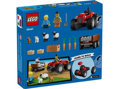 LEGO City Red Farm Tractor with Trailer & Sheep 60461