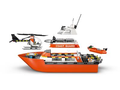 60504 LEGO City Coast Guard Rescue Boat & Helicopter