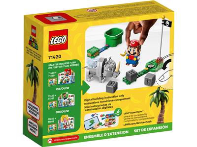 LEGO Super Mario Donkey Kong Rambi the Rhino Expansion Set 71420