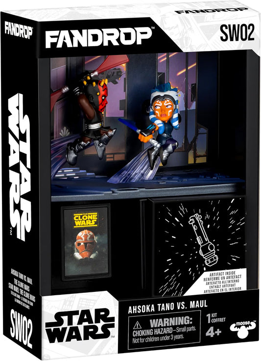 FANDROP SW02-Star Wars: The Clone Wars™ - Ahsoka Tano VS. Maul Combines Diorama