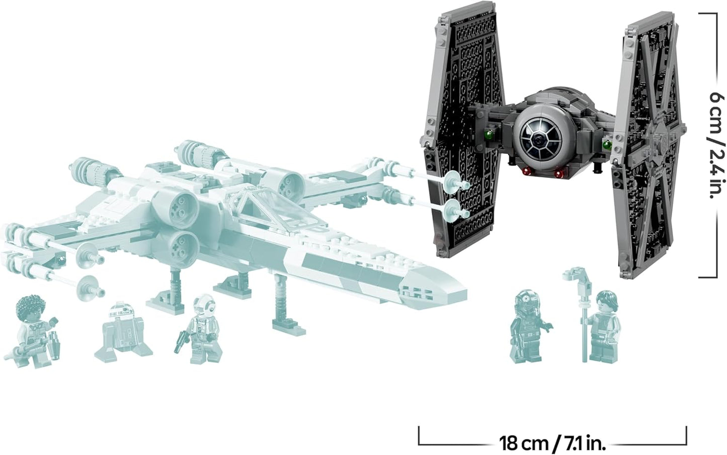 Star Wars Rebuild the Galaxy TIE Fighter & X-Wing Mash-up (75393 LEGO)