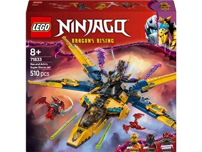 LEGO Ninjago Ras and Arin’s Super Storm Jet (71833)