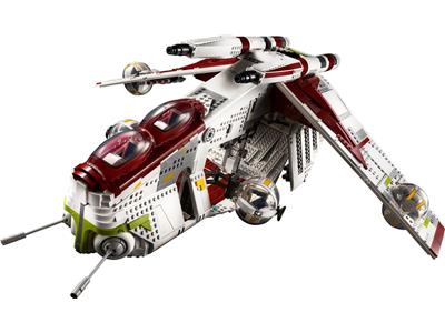Imperial Logo - First Edition Star Wars Republic Gunship (75309) Rare