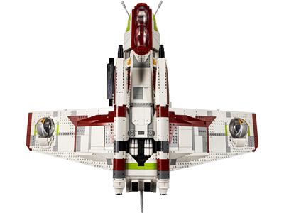 Imperial Logo - First Edition Star Wars Republic Gunship (75309) Rare