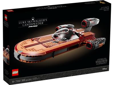 Star Wars Luke Skywalker's Landspeeder (75341 LEGO) Opened - but bags all sealed